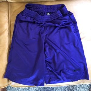 Purple Men’s Nike shorts